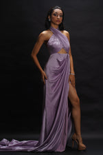 Load image into Gallery viewer, Fish Tail Lilac Gown
