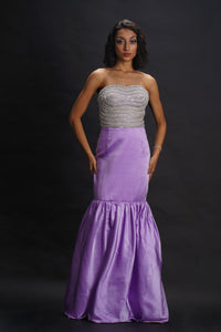 Voluminous Lilac Gown