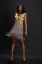 Load image into Gallery viewer, Flapper Girl Short Dress
