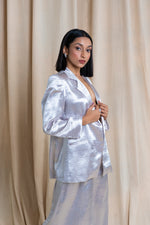 Load image into Gallery viewer, Silver Pant Suit
